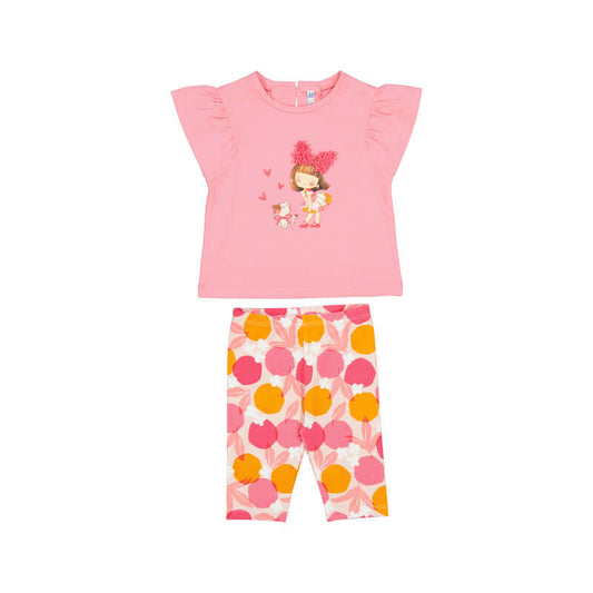 MAYORAL - Leggings set - Geranium