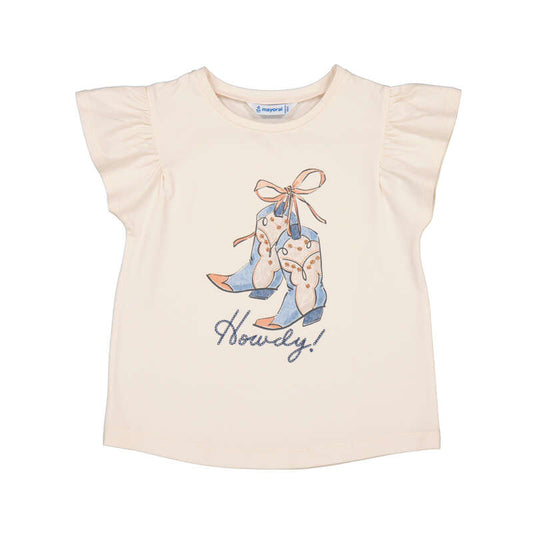 MAYORAL - S/s t-shirt - Salmon