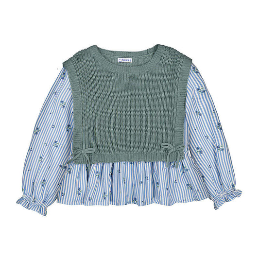 MAYORAL - Color-block vest top