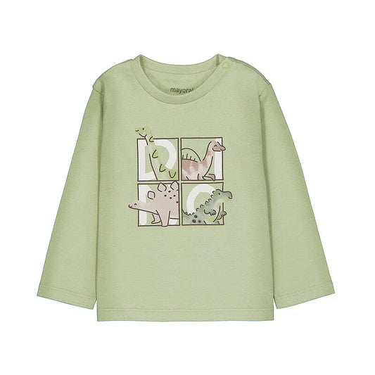 MAYORAL - L/s t-shirt dinos