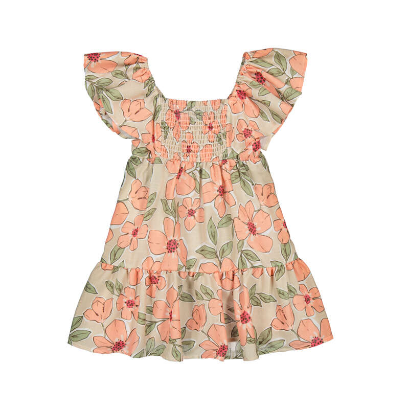 MAYORAL - linen efect dress