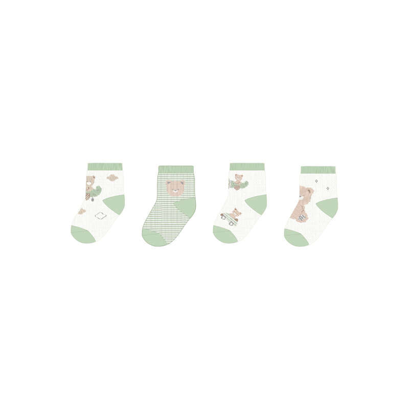 MAYORAL - Set 4 socks - Seaweed
