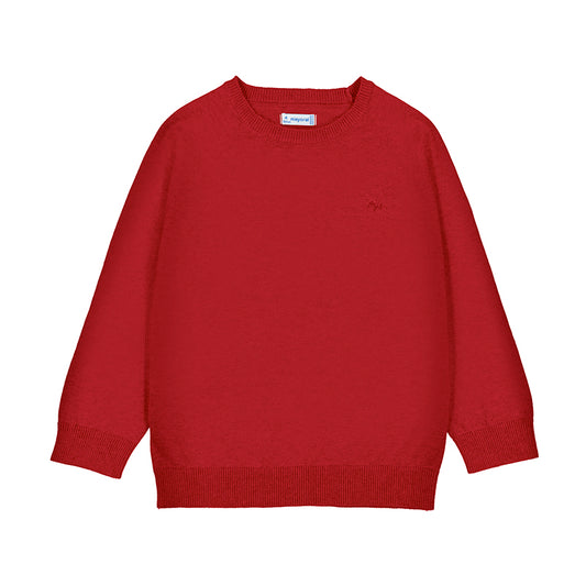 MAYORAL - Basic cotton jumper w/round