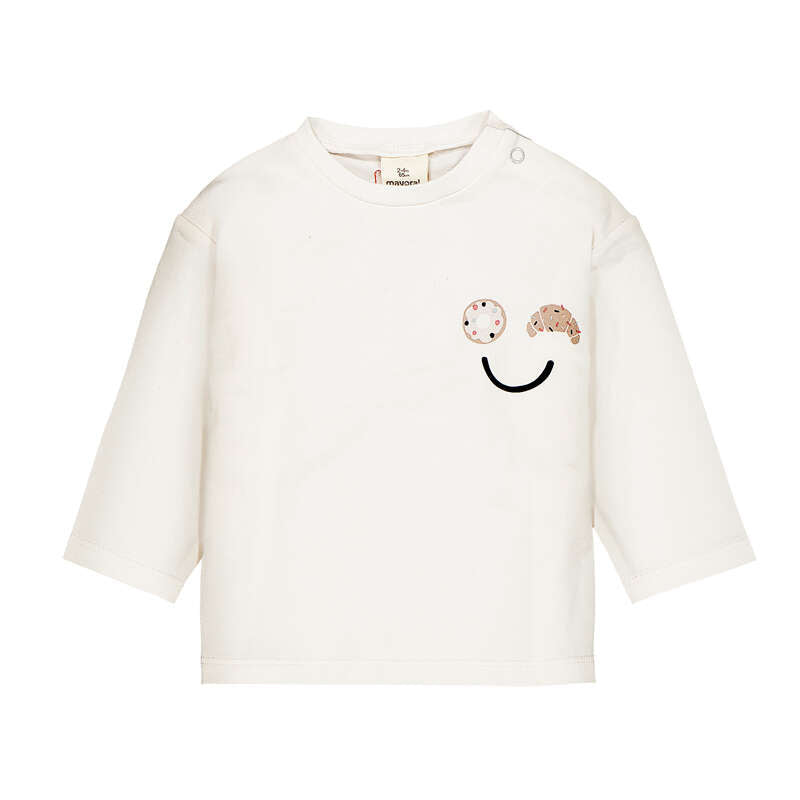 MAYORAL - L/s t-shirt - Talc