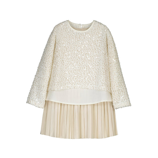 MAYORAL - Sequin Combined Dress
