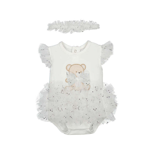 MAYORAL - Tutu bodysuit - Natural