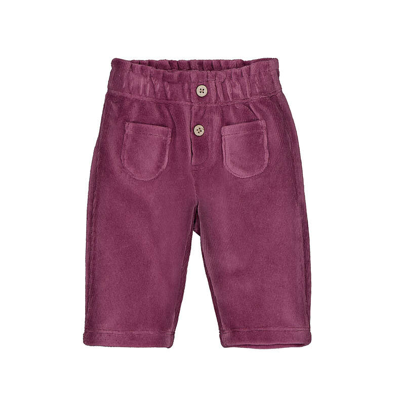 MAYORAL - Corduroy trousers - Blackcurra