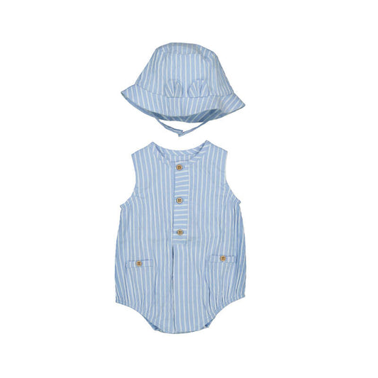 MAYORAL - Short bodysuit w/ hat