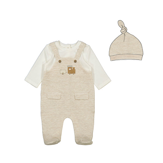 MAYORAL - Dungaree with hat