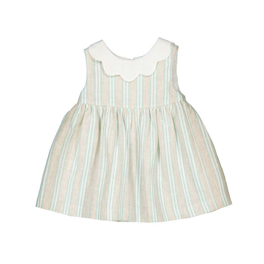 MAYORAL - Stripes linen dress