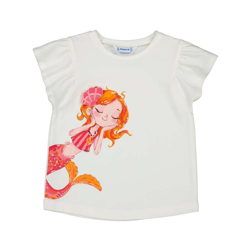 MAYORAL - S/s t-shirt - poppywhite