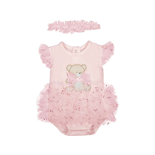 MAYORAL - Tutu bodysuit - Baby Rose