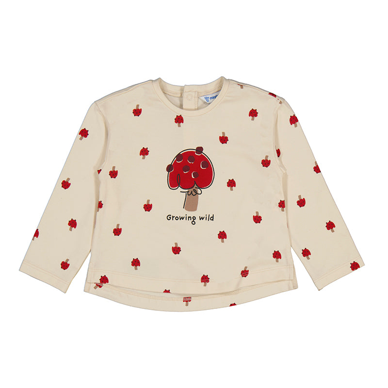 MAYORAL - Printed l/s t-shirt