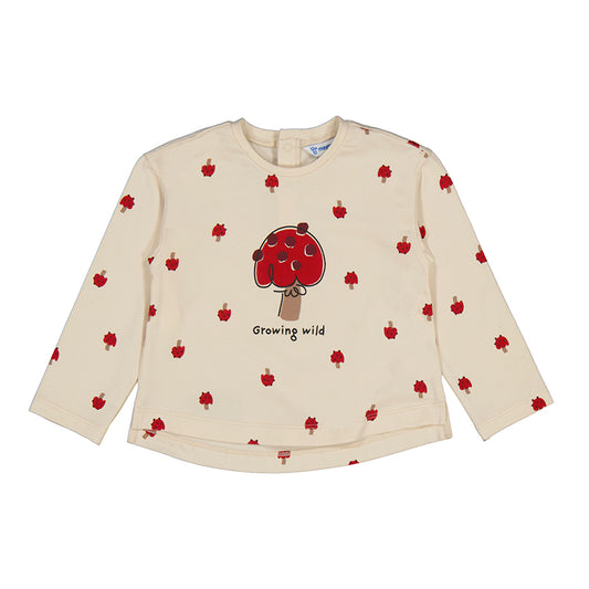 MAYORAL - Printed l/s t-shirt