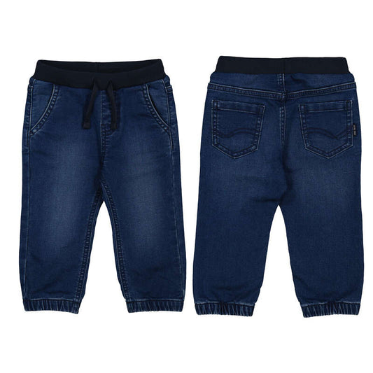MAYORAL - Soft denim jogger pants