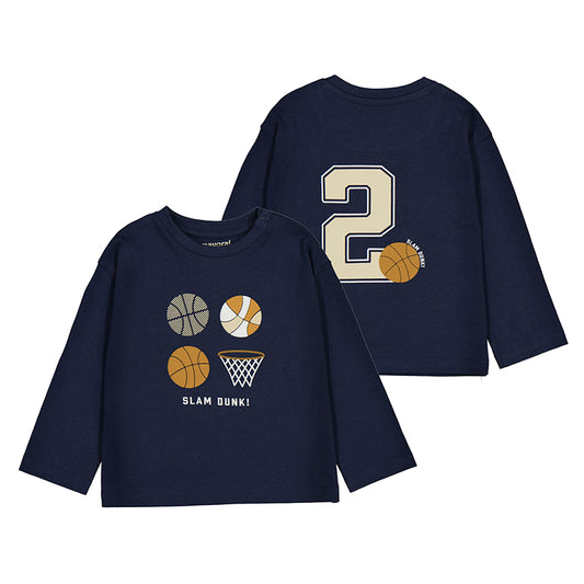 MAYORAL - L/s Basket Shirt