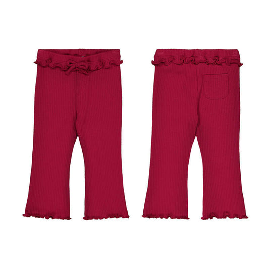 MAYORAL - Ribbed flare leggings