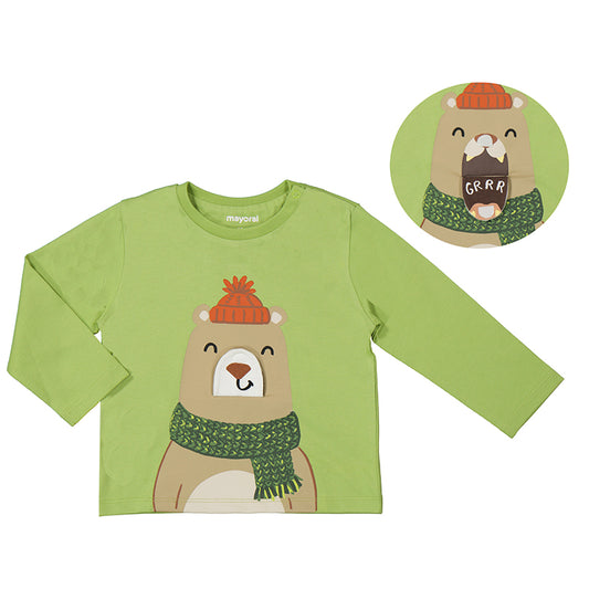 MAYORAL - L/s t-shirt bear