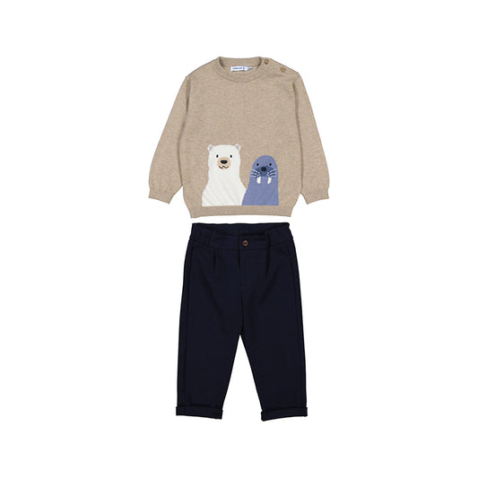 MAYORAL - Set long trousers with sweater