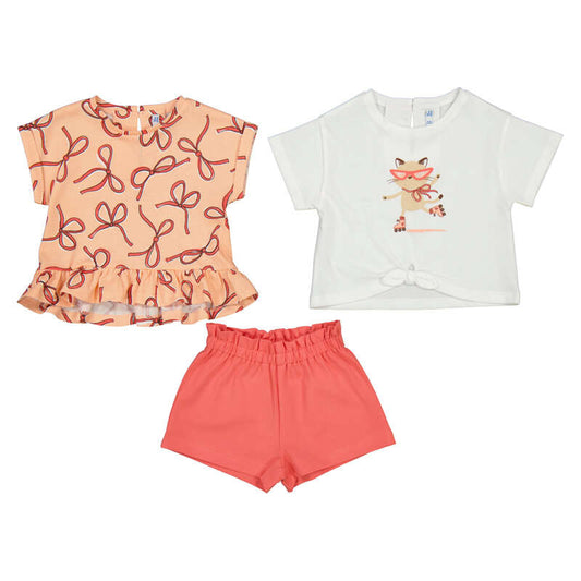 MAYORAL - 3 pcs short set
