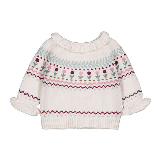 MAYORAL - knit sweater with pattern