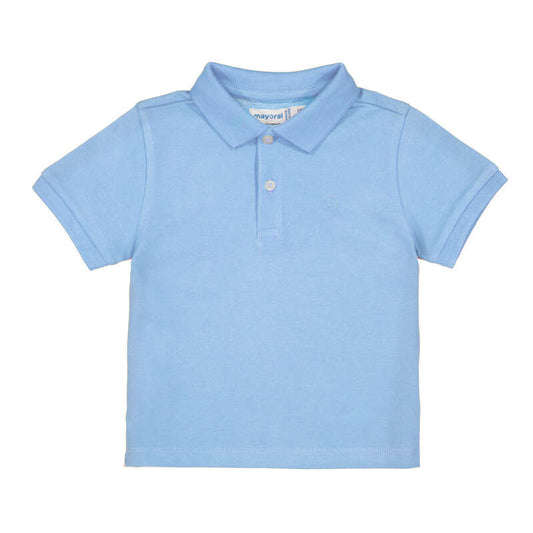 MAYORAL - Basic s/s polo - Sky blue