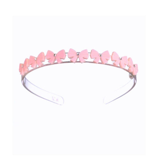 LILIES & ROSES - Bows Mini Light Pink Headband