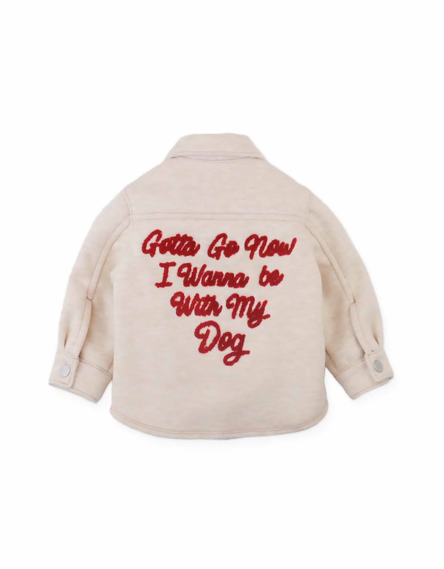 GINGERSNAPS - Baby Kenneth Bonded Pique Shirt Jacket