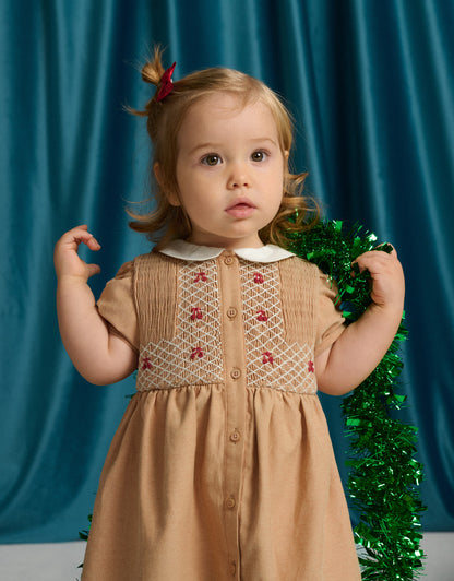GINGERSNAPS - Baby Marjorie Smocked Dress