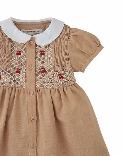 GINGERSNAPS - Baby Marjorie Smocked Dress