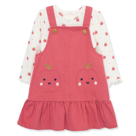 LITTLE ME - Apple Toddler Jumper Set