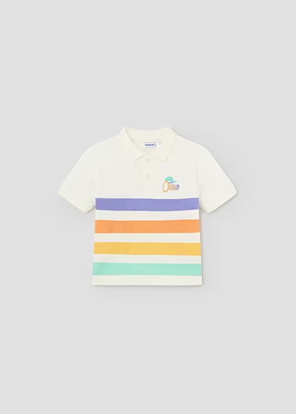 MAYORAL - Stripes s/s polo