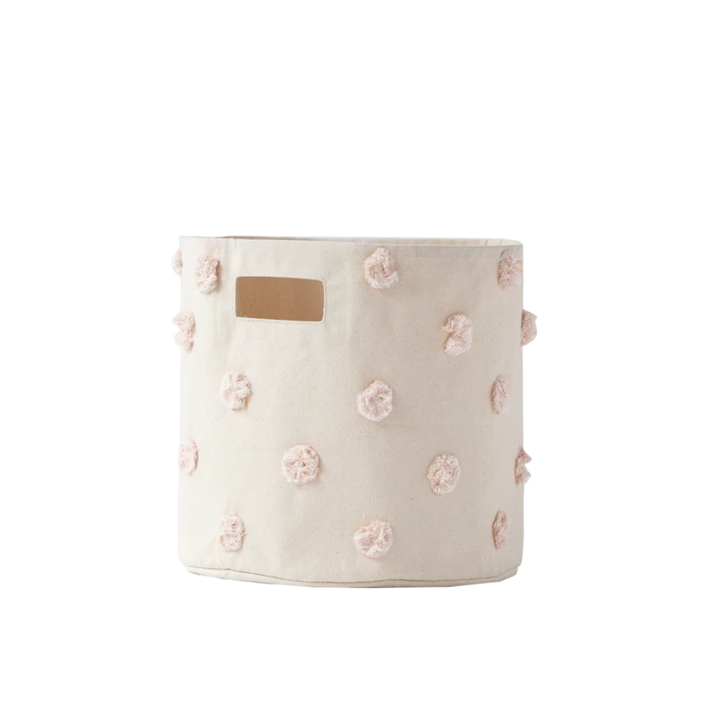 PEHR - Pom Pom Basket - Bin - Blush