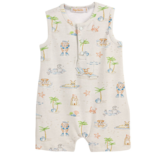 BABY CLUB CHIC - Summer tails romper