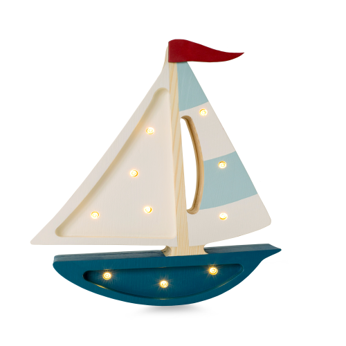 Mini Sailboat Lamp