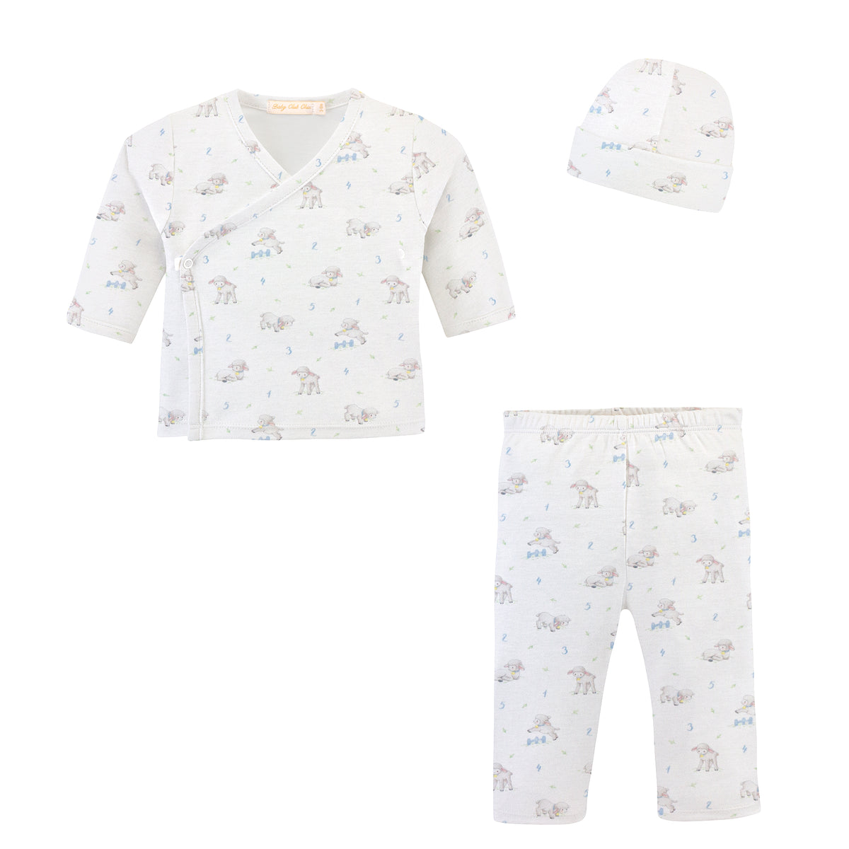 BABY CLUB CHIC -  Boy Take Me Home Set - Baby Sheep