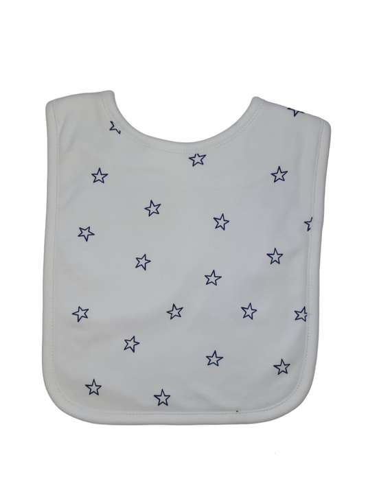 SAMMY + NAT - Tiny Stars Bib in Navy