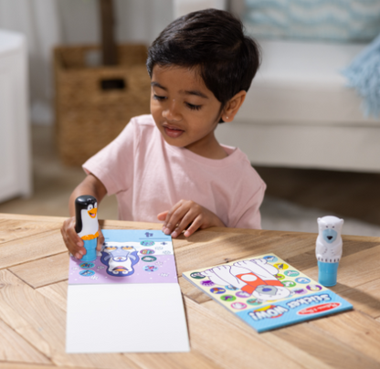 MELISSA & DOUG - Sticker WOW! Activity Pad & Sticker Stamper Value Pack - Winter