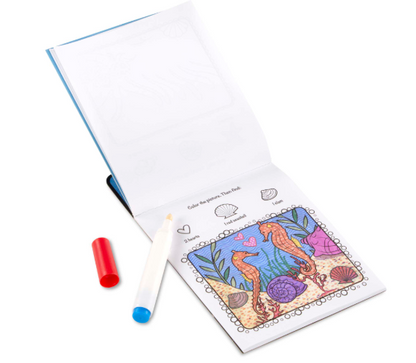 MELISSA & DOUG - On the Go ColorBlast No-Mess Coloring Pad - Sea Life