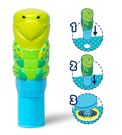 MELISSA & DOUG - Sticker WOW! Activity Pad Set - Turtle