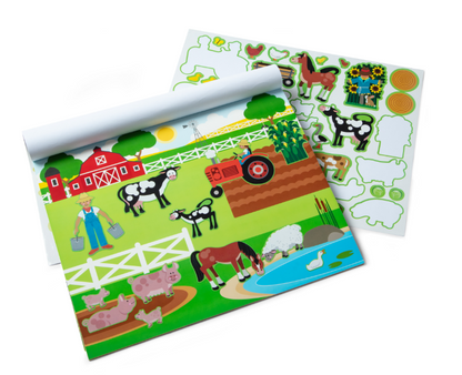 MELISSA & DOUG - Reusable Sticker Pad - Habitats