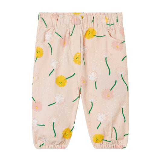 STELLA MCCARTNEY - BABY GIRL DANDELION CORDUROY PANTS