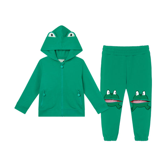 STELLA MCCARTNEY - Boy Frog Face Tracksuit