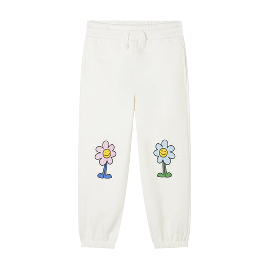 STELLA MCCARTNEY - Girl Joggers With Flowers Print