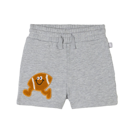 STELLA MCCARTNEY - Baby Boy Fleece Shorts With Football Patch