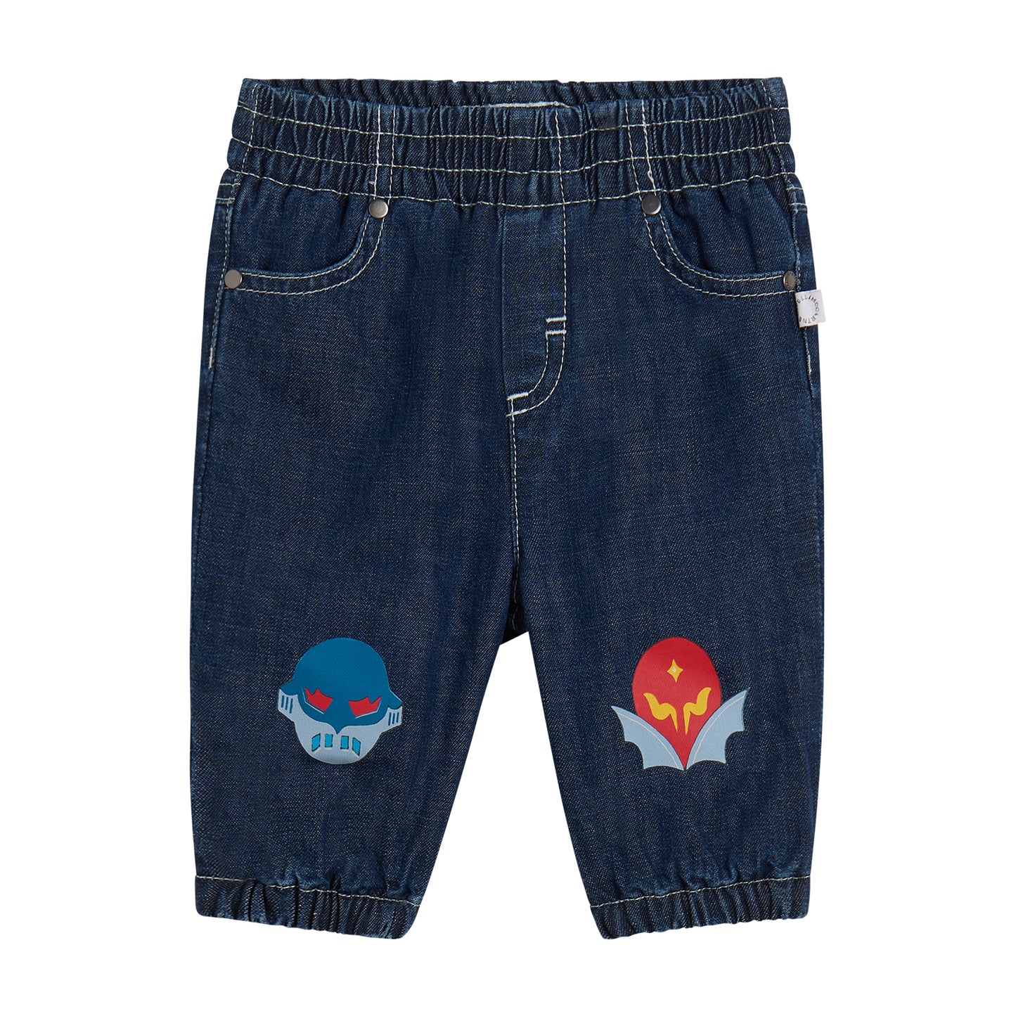 STELLA MCCARTNEY - Baby Boy Denim Masks Pants