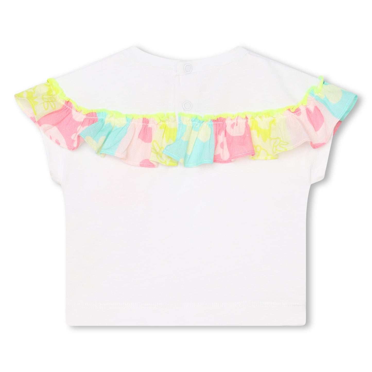 BILLIEBLUSH - Baby Set Of Tshirt w/ Flounces & Matching Shorts