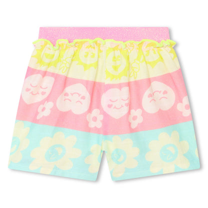 BILLIEBLUSH - Baby Set Of Tshirt w/ Flounces & Matching Shorts