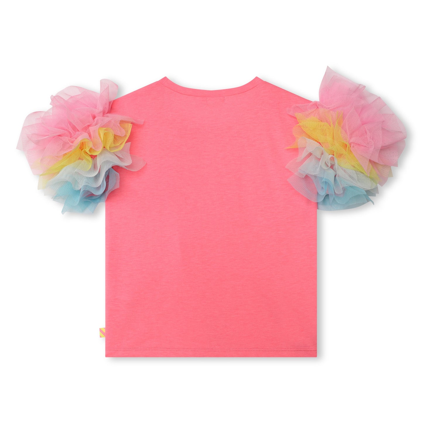 BILLIEBLUSH - Happy Girl Tee W/ Ruffle Tulle Sleeves