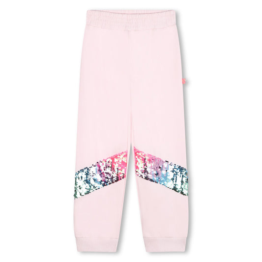 BILLIEBLUSH - French Terry Joggers With Sequin Bands